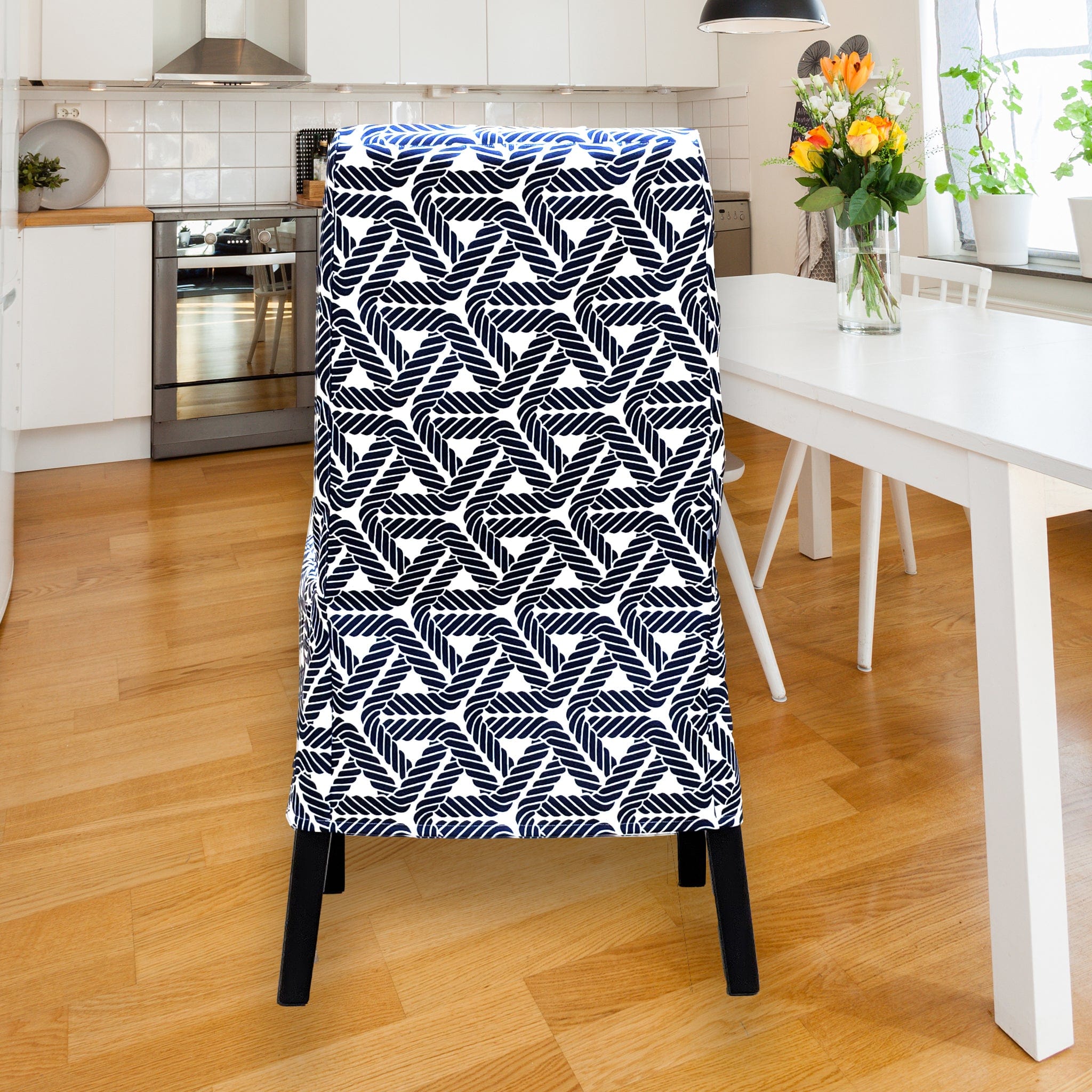 Rockin Cushions IKEA Bergmund Dining SALE IKEA Bergmund Dining Chair Cover, Navy Rope