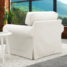 Load image into Gallery viewer, Rockin Cushions IKEA Ektorp Sofa IKEA EKTORP Armchair Slip Cover, Solid White
