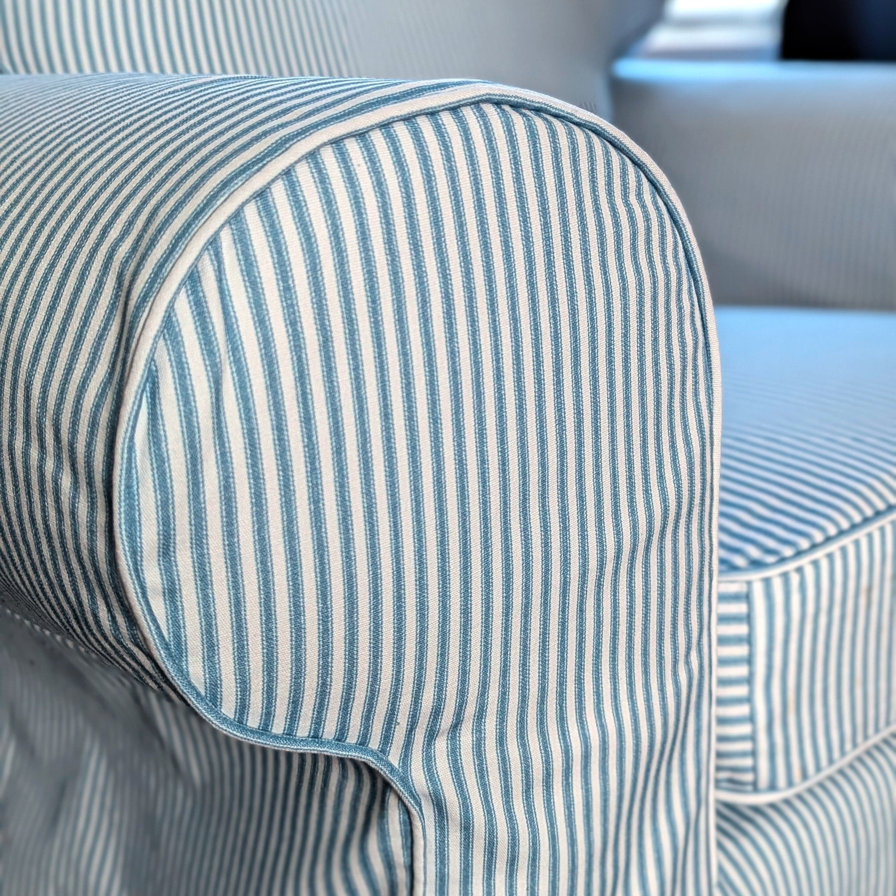 Rockin Cushions IKEA Ektorp Sofa Slipcover for IKEA Ektorp Sofa – Premium Linen, Cotton, Velvet & Performance Fabrics