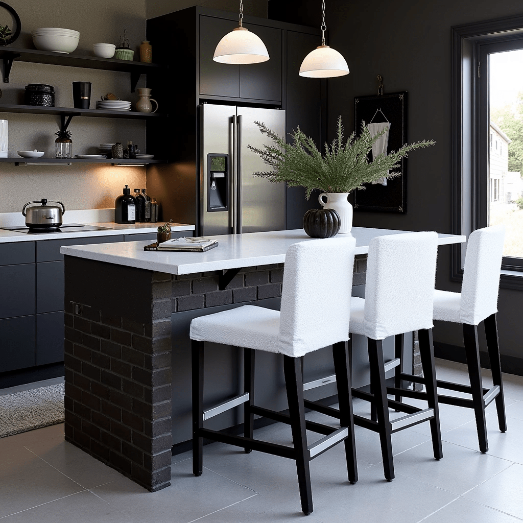 Rockin Cushions IKEA Henriksdal Barstool SALE 2 Pack, Boucle Shearling Natural White Barstool Covers, Compatible with IKEA Henriksdal