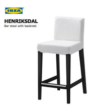 Load image into Gallery viewer, Rockin Cushions IKEA Henriksdal Barstool SALE IKEA Henriksdal Barstool Cover, Boucle Shearling Natural White
