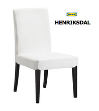 Load image into Gallery viewer, Rockin Cushions IKEA Henriksdal Dining IKEA HENRIKSDAL Dining Chair Covers, Buffalo Check Beige Floor Length