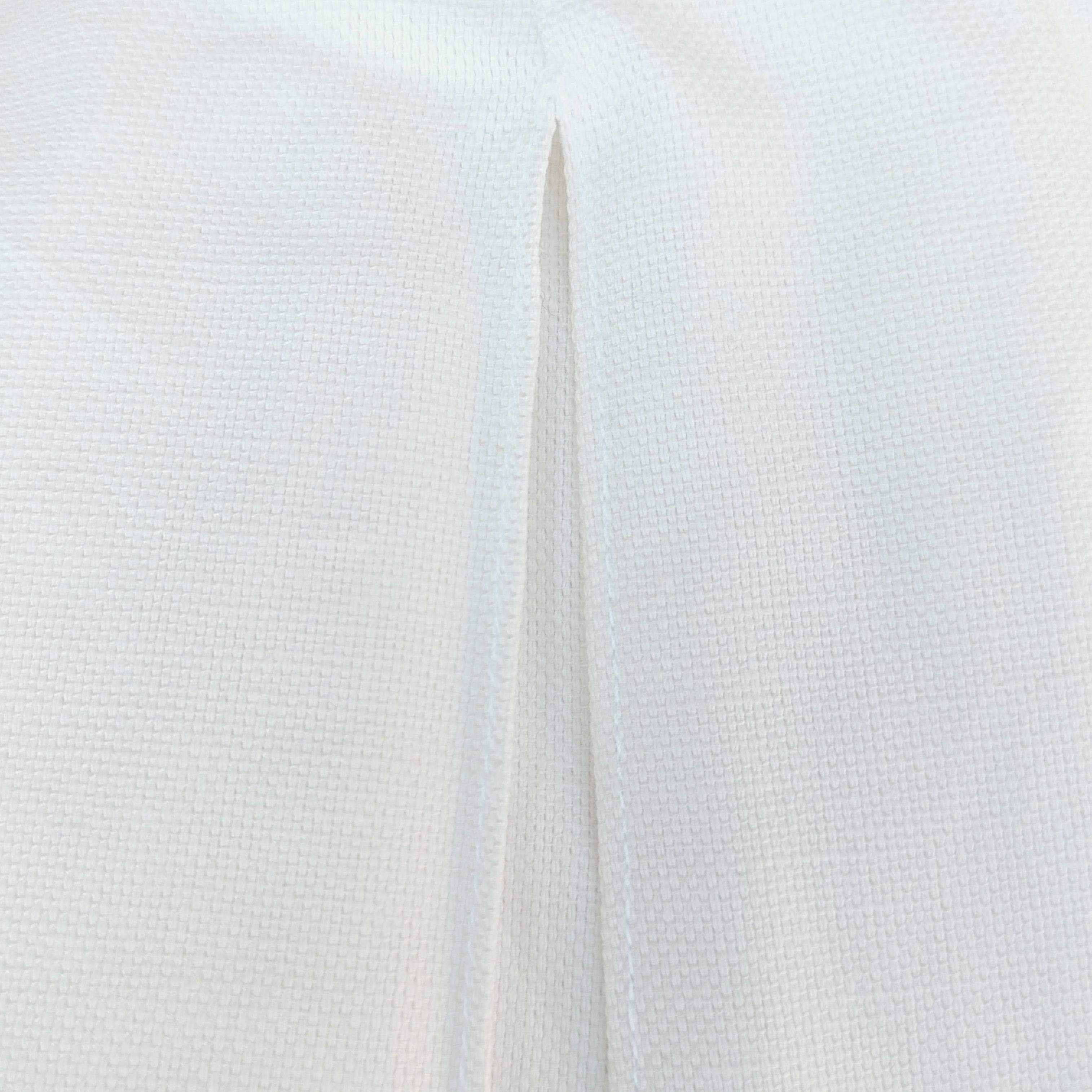 Rockin Cushions IKEA Henriksdal Dining IKEA HENRIKSDAL Slip Cover, White Linen Canvas Floor Length