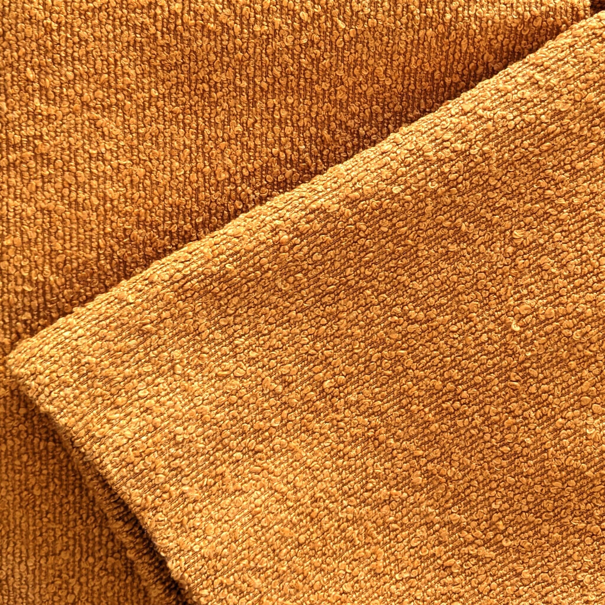 Rockin Cushions IKEA Henriksdal Dining Regular Boucle Cinnamon Brown Dining Chair Cover, Compatible with IKEA Henriksdal, Set of 2