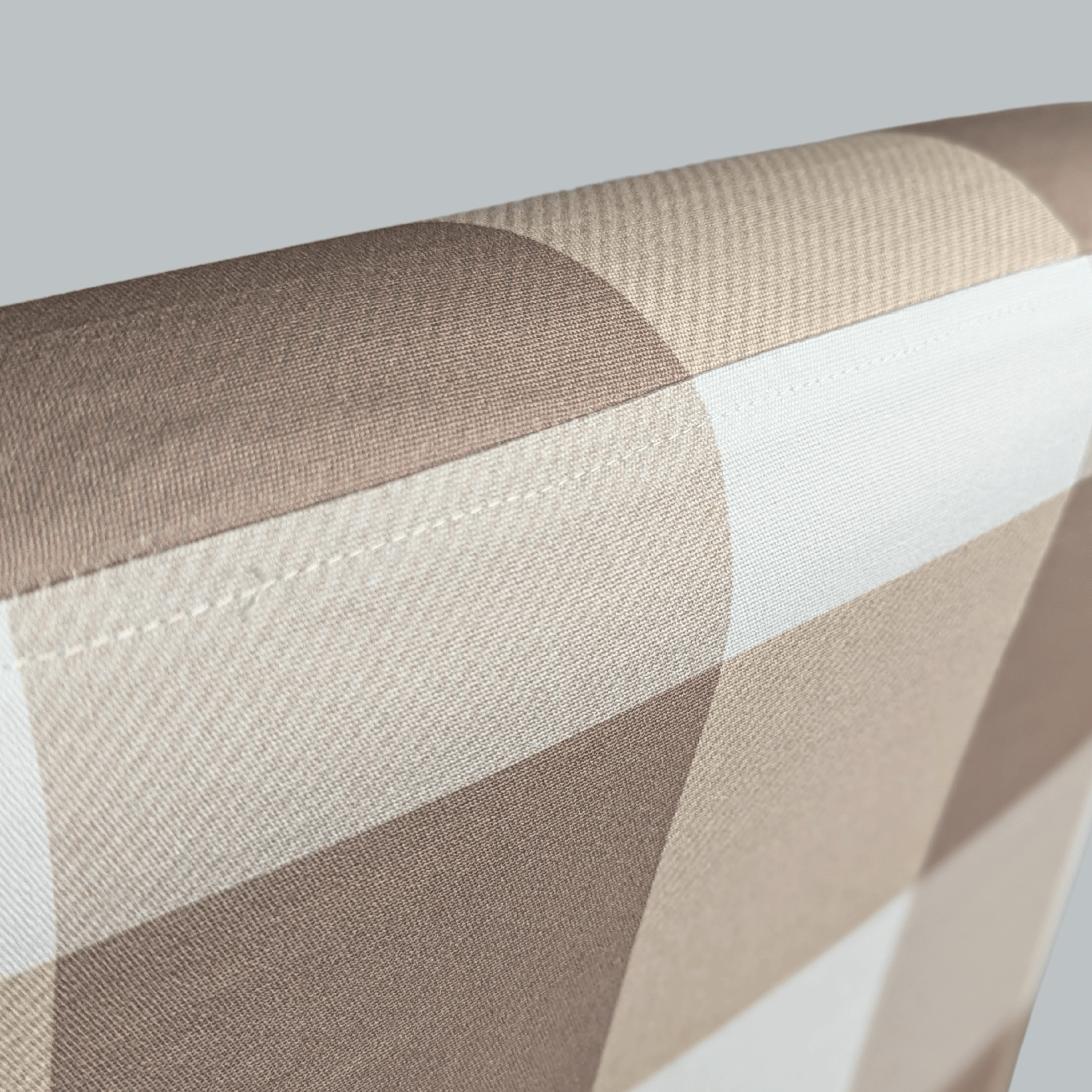 Rockin Cushions IKEA Henriksdal Dining Regular Buffalo Check Beige Dining Chair Cover, Compatible with IKEA Henriksdal, Set of 2