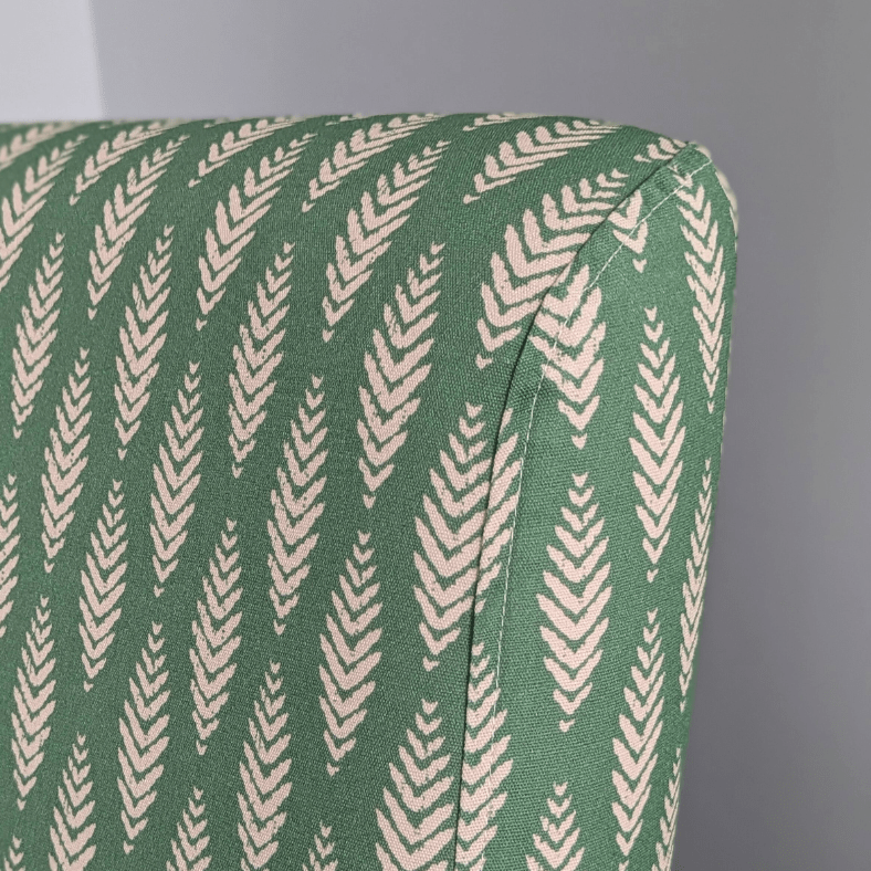 Rockin Cushions IKEA Henriksdal Dining Regular Leaf Sage Green Dining Chair Covers, Compatible with IKEA Henriksdal, Set of 2