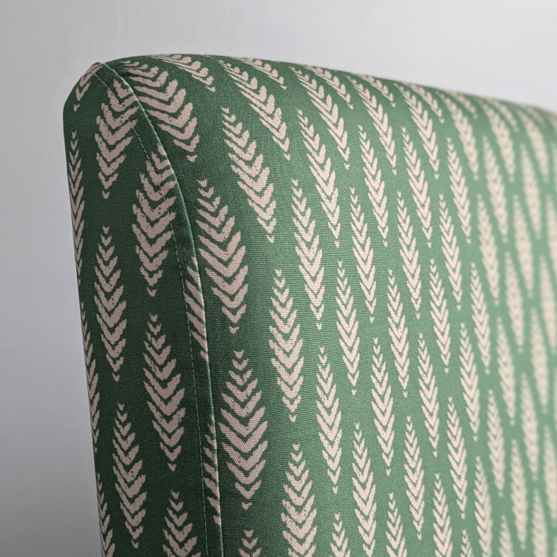 Rockin Cushions IKEA Henriksdal Dining Regular Leaf Sage Green Dining Chair Covers, Compatible with IKEA Henriksdal, Set of 2