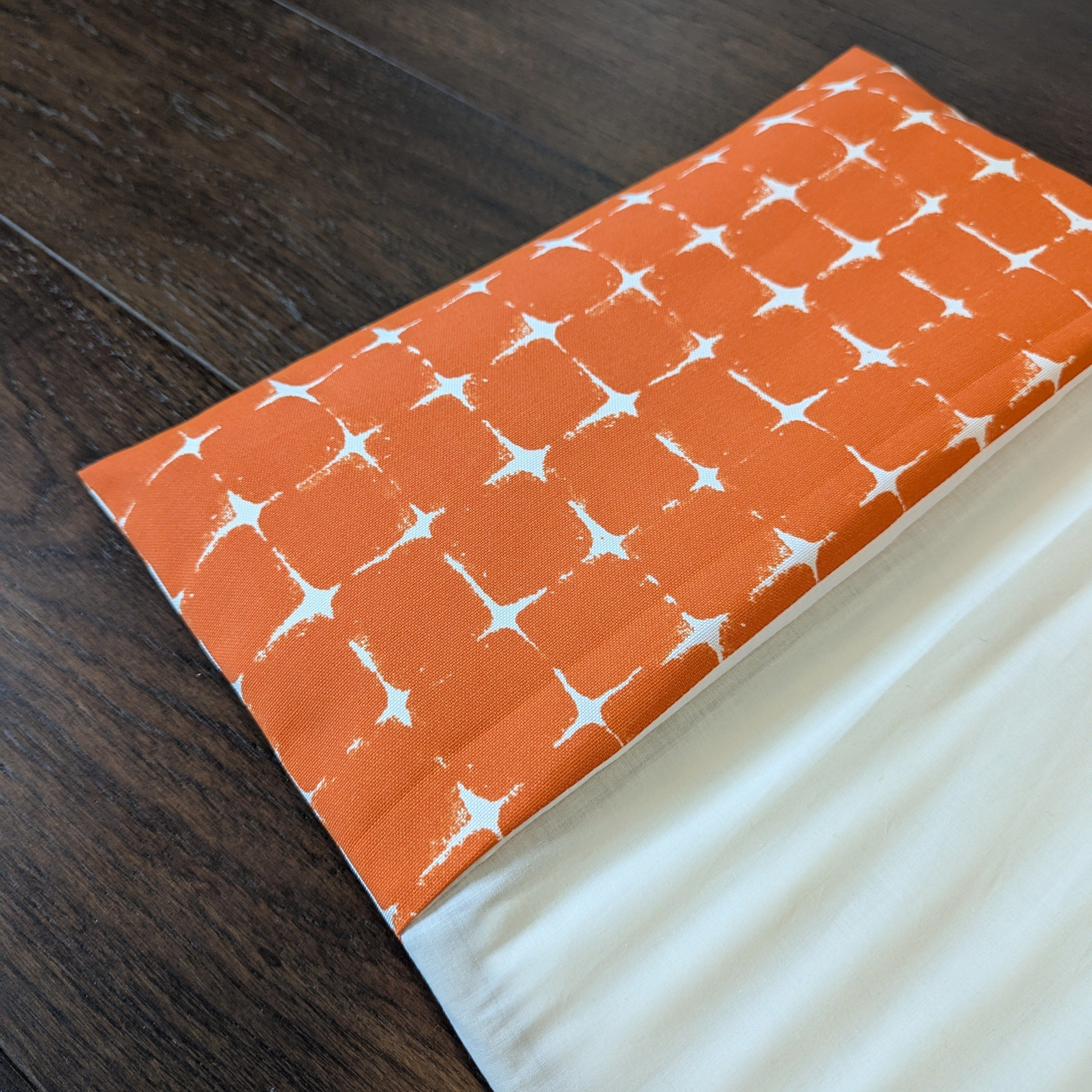 Rockin Cushions IKEA Kids Poang Orange Geometric Pattern Cushion Cover, Compatible with IKEA Children's Poang