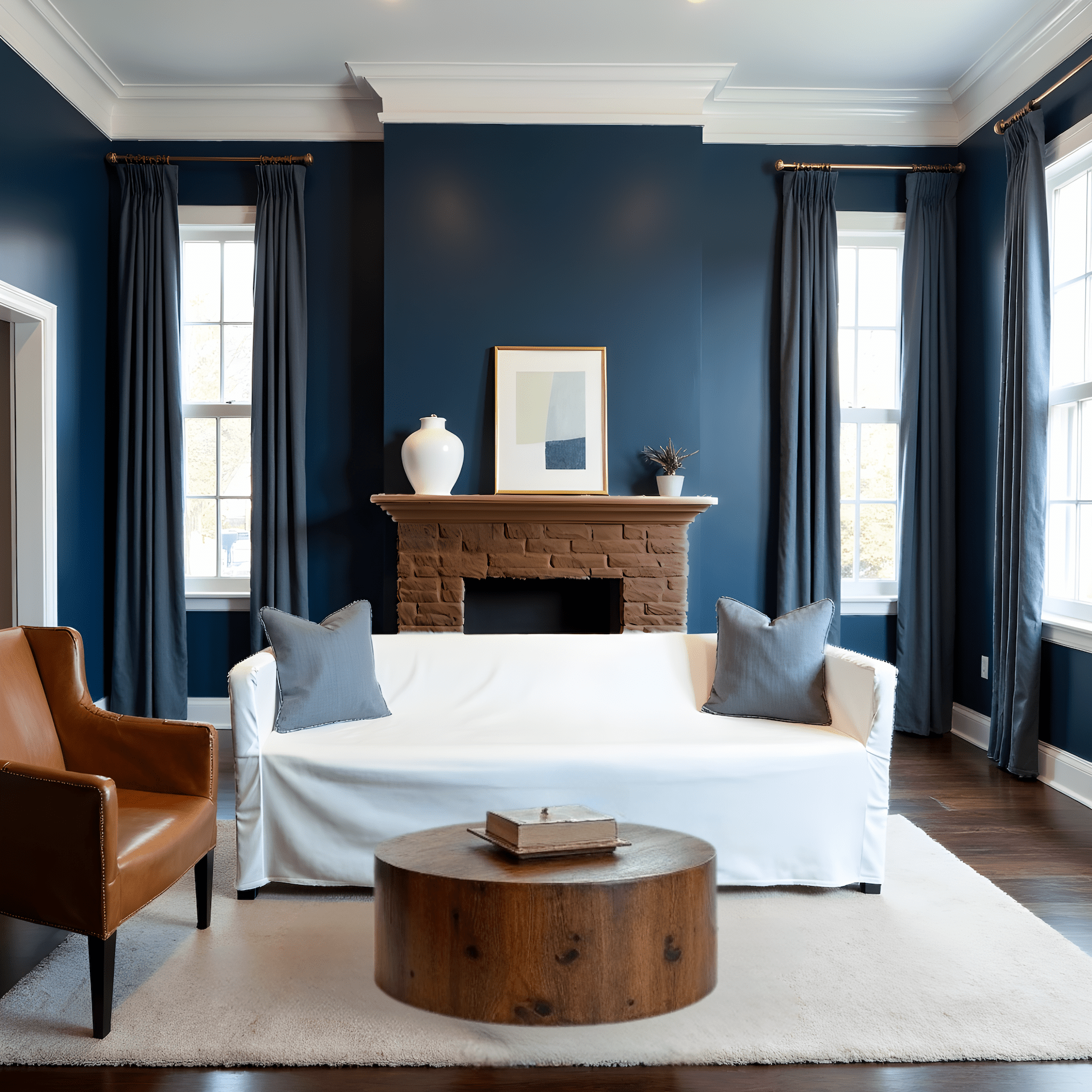 Rockin Cushions IKEA Knopparp Sofa Solid White European Linen Slip Cover, Compatible with IKEA KNOPPARP