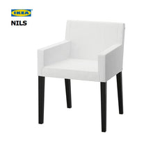 Load image into Gallery viewer, Rockin Cushions IKEA Nils Chair SALE Beige Linen IKEA NILS Chair Cover, Compatible with IKEA Nils Armchair