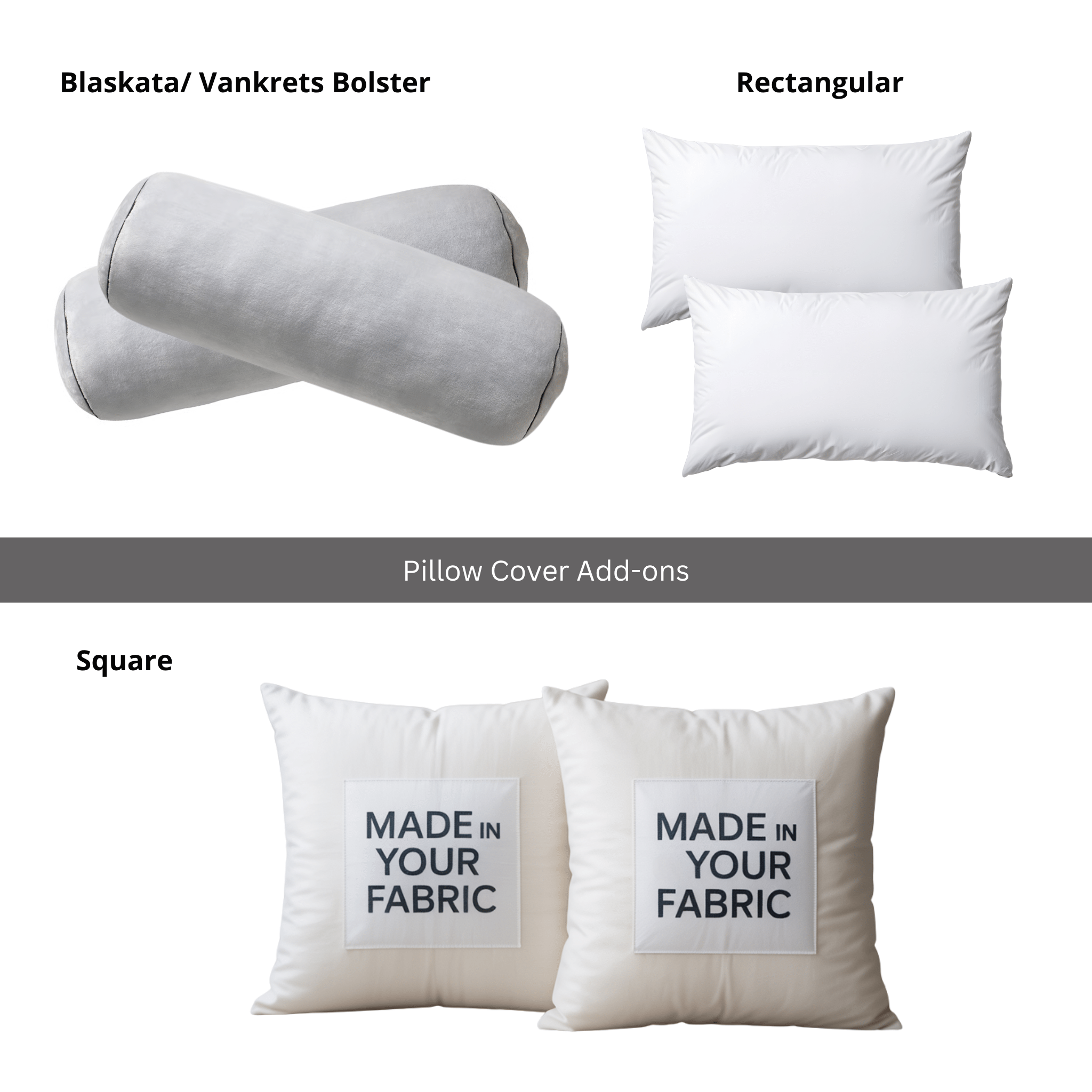 Rockin Cushions IKEA Outdoor Slipcovers 1 pillow and 1 seat cover Black Check Outdoor Slipcovers, Compatible with IKEA Havsten - Made to Order