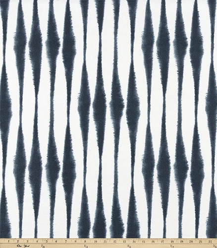 Rockin Cushions IKEA Outdoor Slipcovers 1 pillow and 1 seat cover Indigo Shibori Stripe Outdoor Slipcovers, Compatible with IKEA Havsten - Made to Order