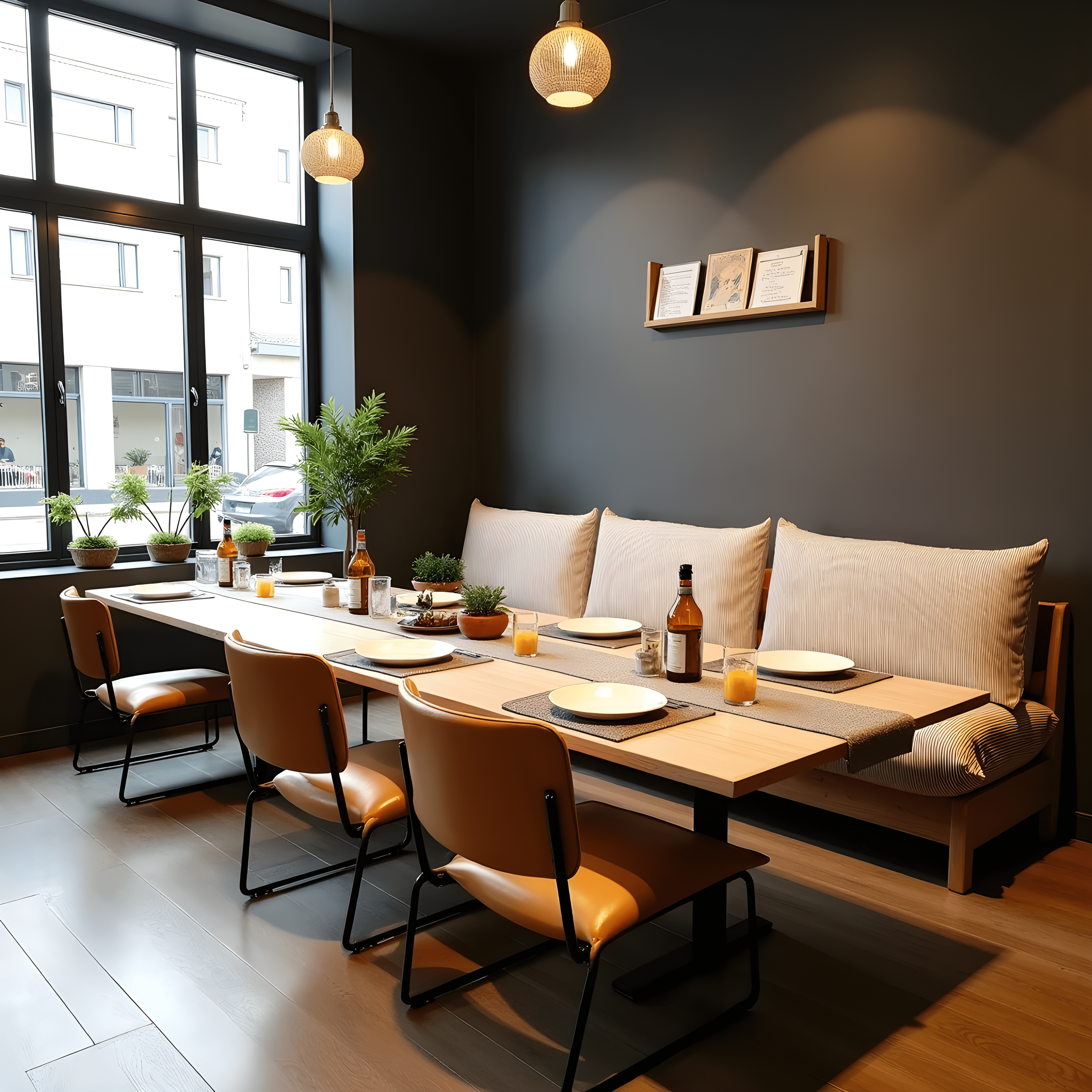 Rockin Cushions IKEA Outdoor Slipcovers 1 x Seat and 1 Pillow Cover Beige Stripe Outdoor Slipcovers, Compatible with IKEA Havsten - Made to Order