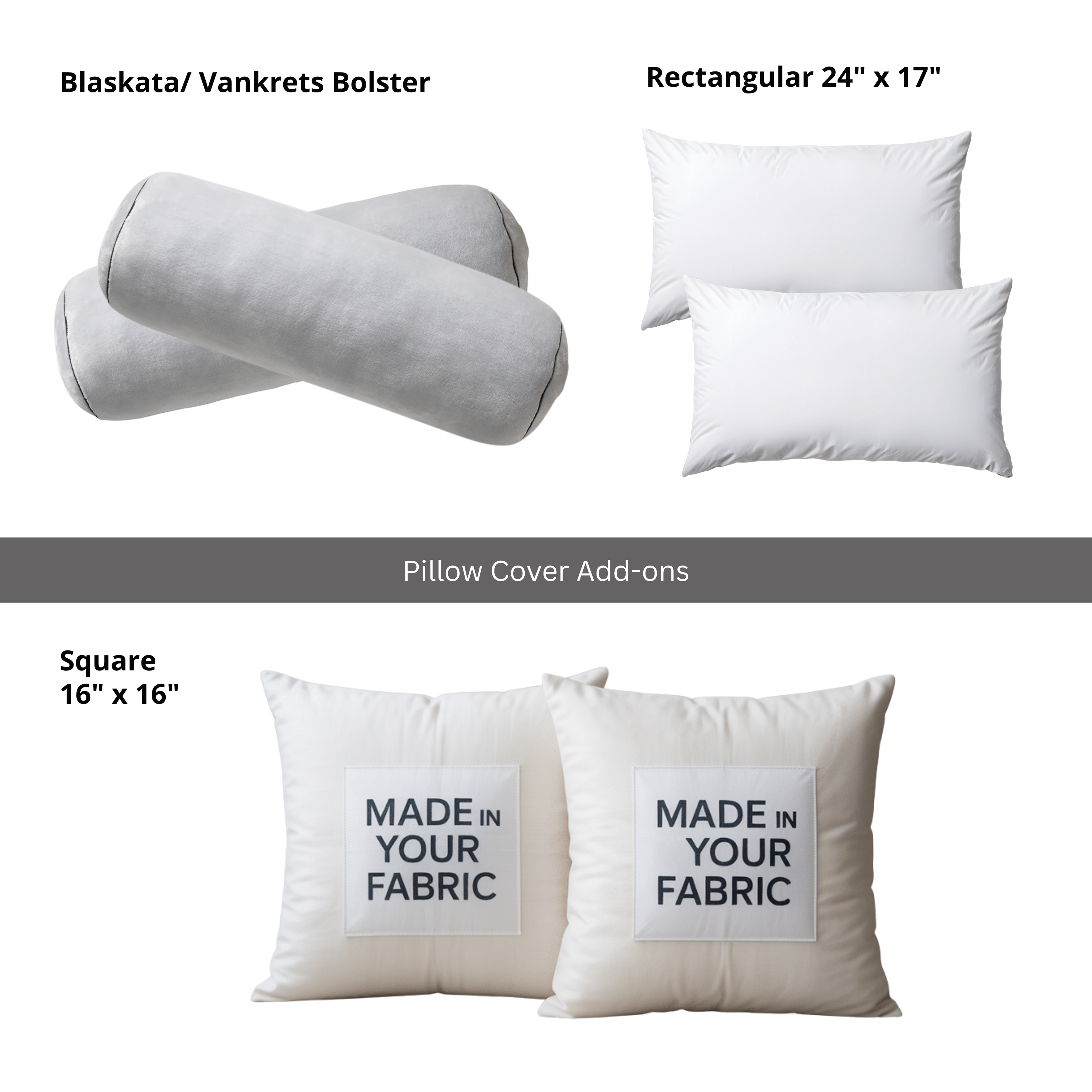 Rockin Cushions IKEA Outdoor Slipcovers 1 x Seat and 1 Pillow Cover Beige Stripe Outdoor Slipcovers, Compatible with IKEA Havsten - Made to Order