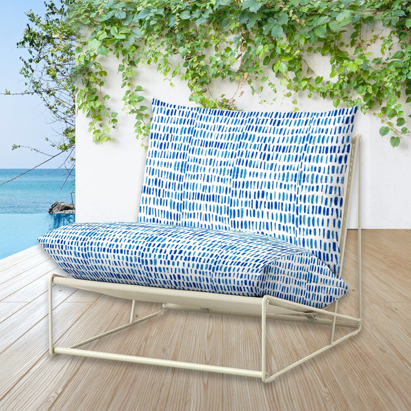 Blue Rain Outdoor Slipcovers Compatible with IKEA Havsten Rockin Cushions