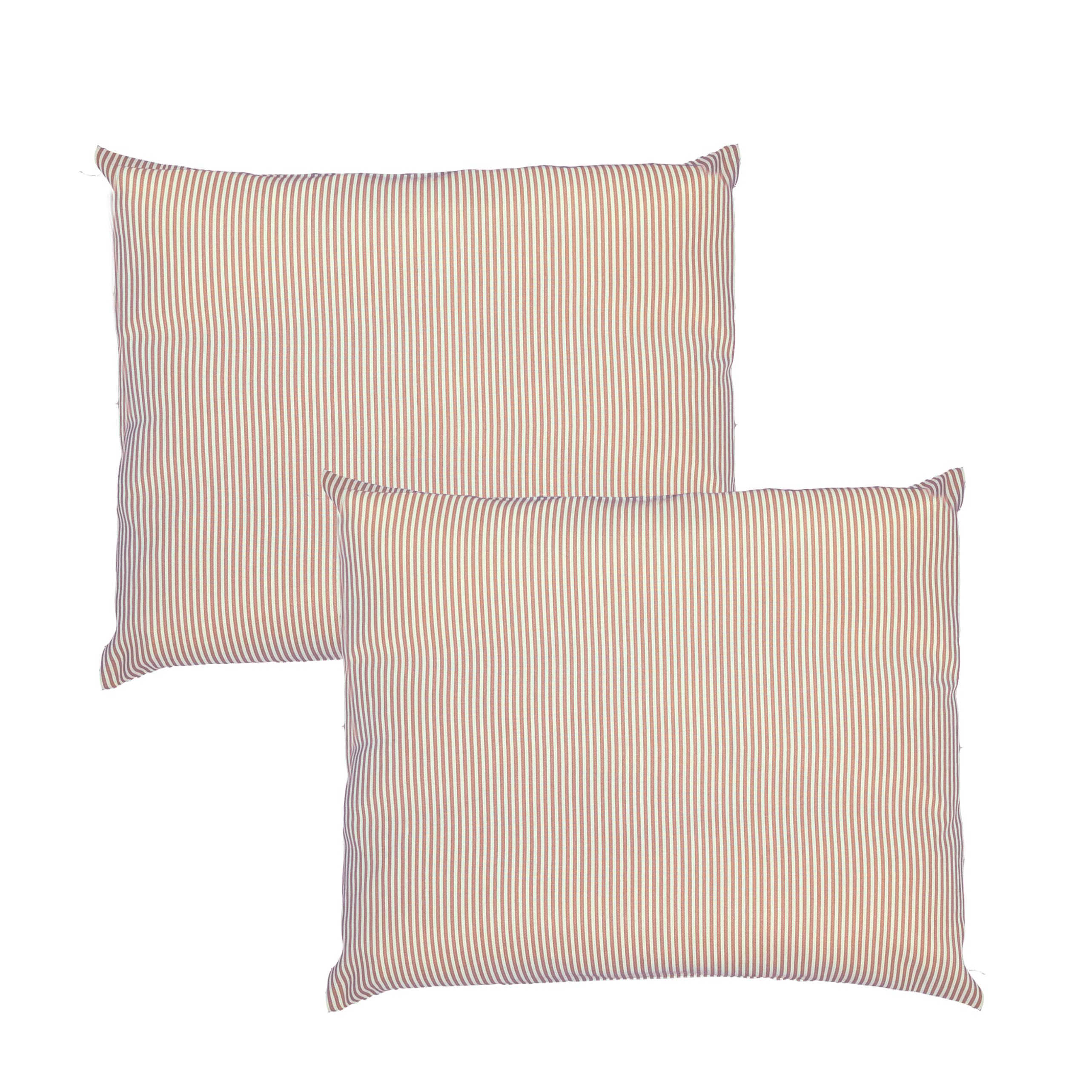 Rockin Cushions IKEA Outdoor Slipcovers 2 Pack Outdoor Pillow Covers | Beige Stripe | Compatible with IKEA Duvholmen and Kuddarna Cushions