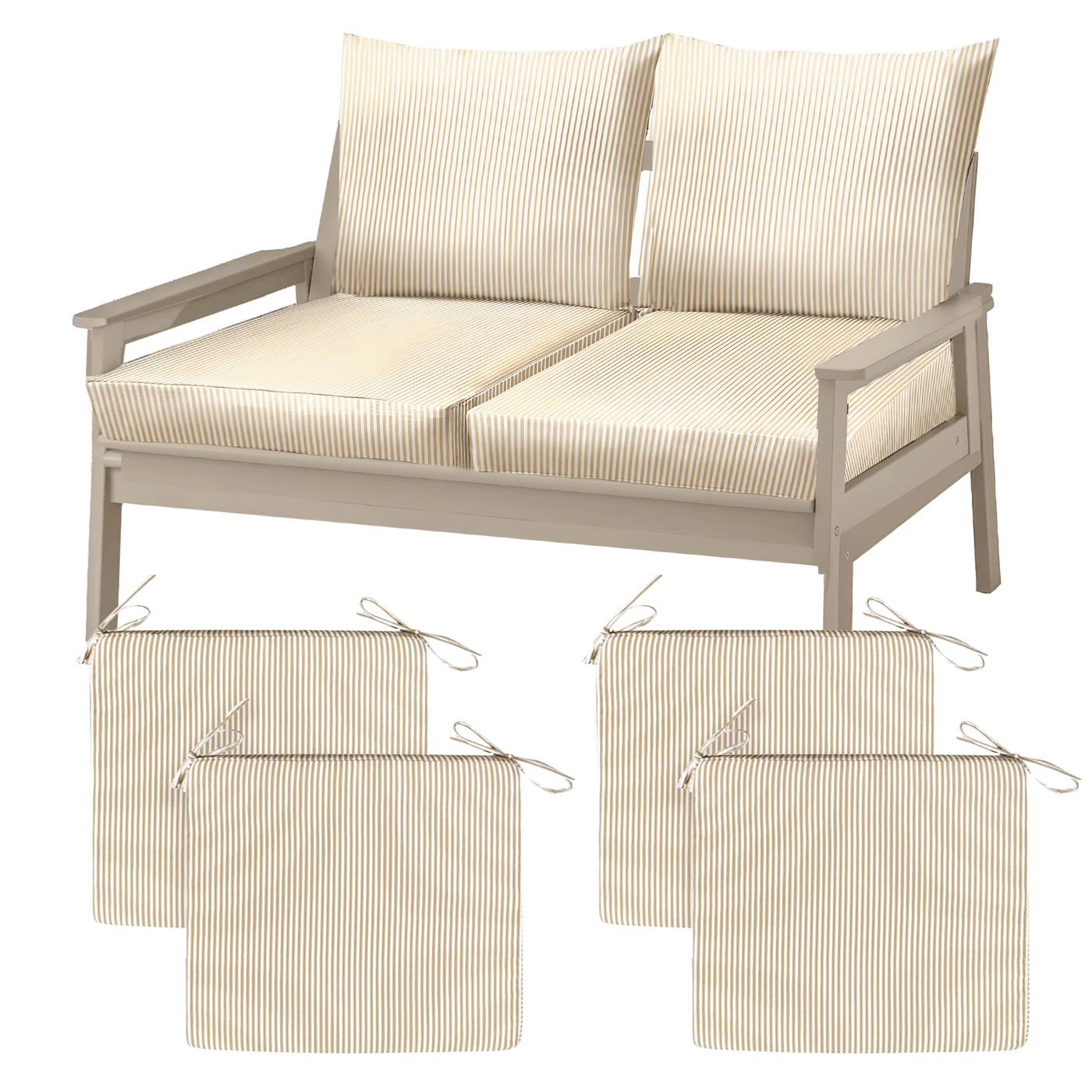 Duvholmen Seat Pads Outdoor Seat And Back Covers For IKEA FROSON