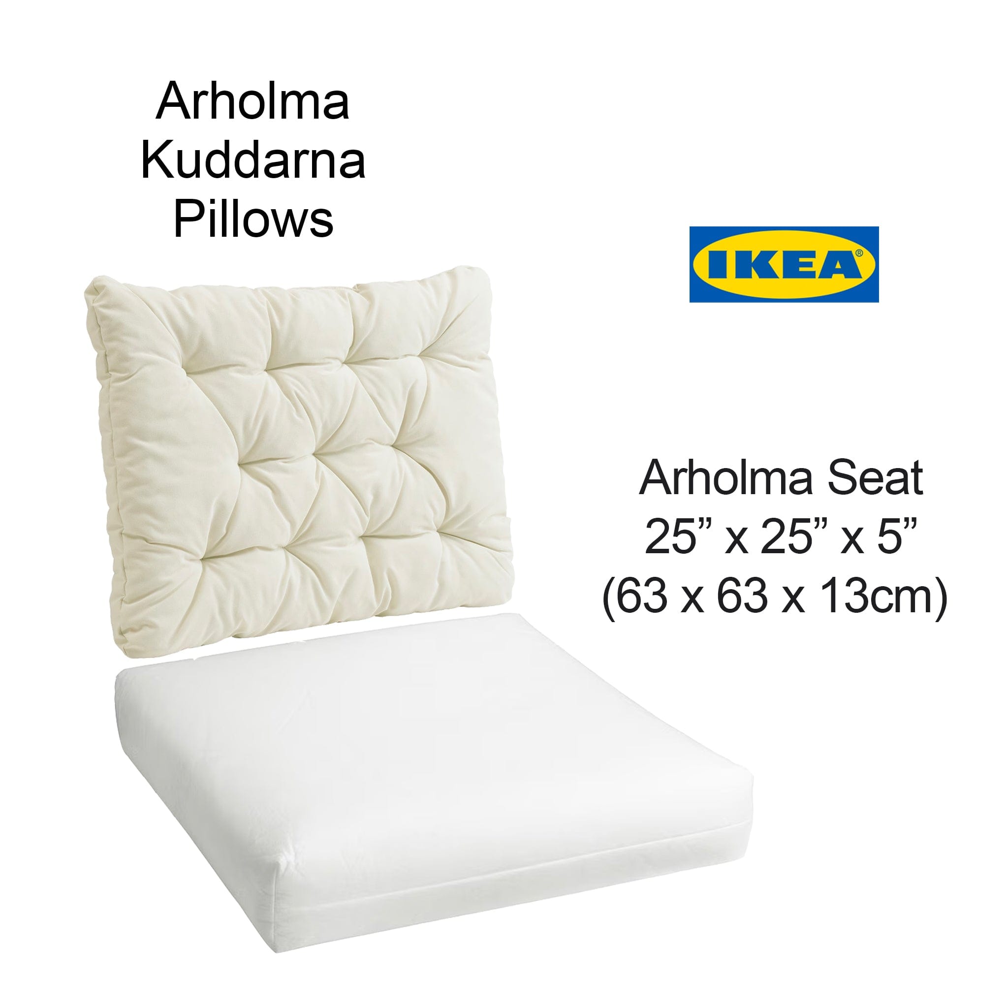 Ikea kuddarna seat discount cushion