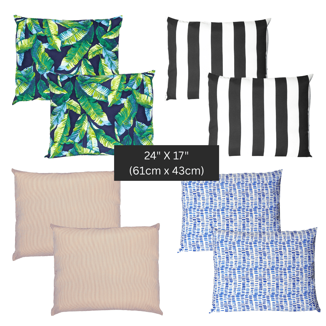 Rockin Cushions IKEA Outdoor Slipcovers Outdoor Cushion Covers for IKEA Kuddarna — Bulk Clearance Lot, 120 Pairs (Assorted Designs)