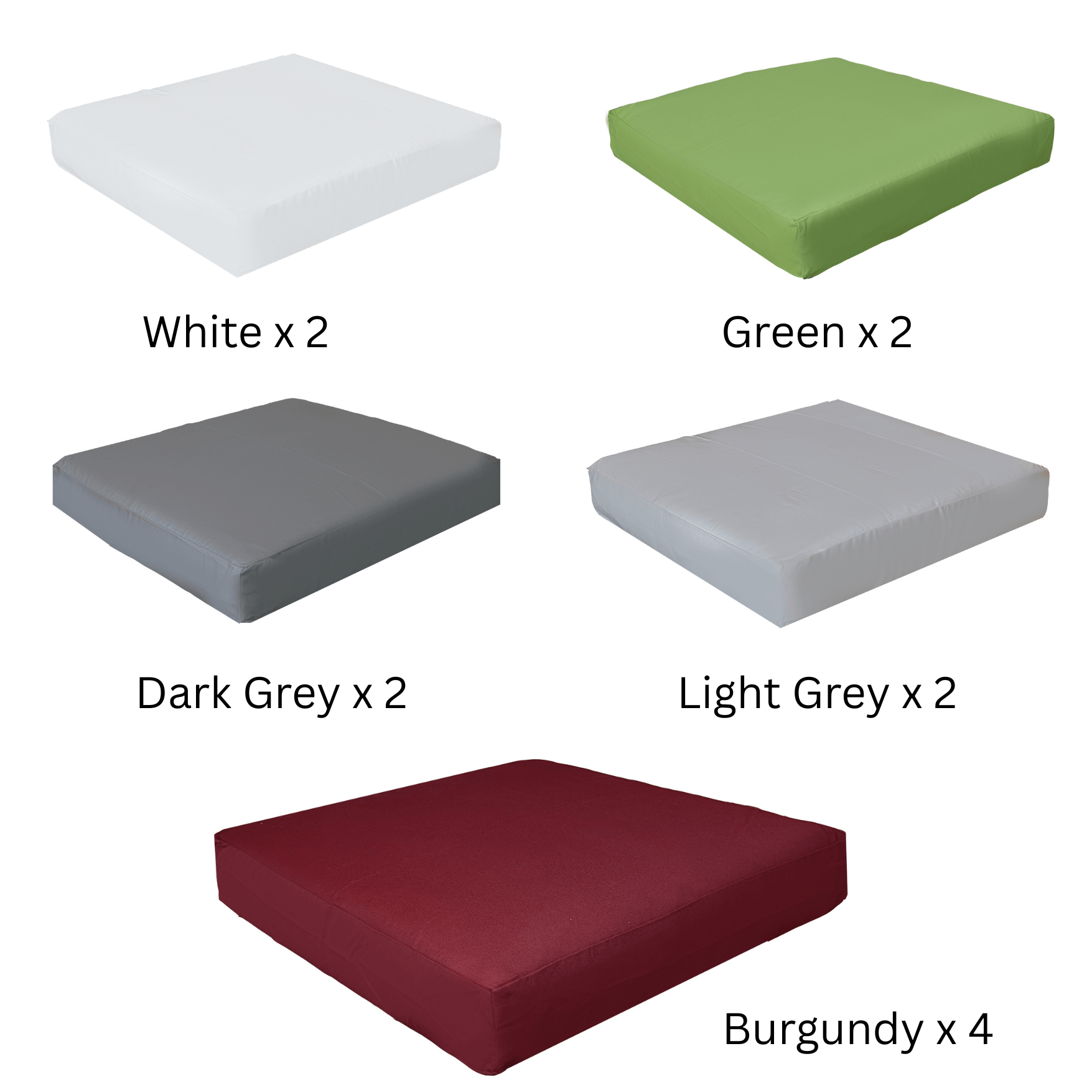 Rockin Cushions IKEA Outdoor Slipcovers SALE 30-Piece Sunbrella Outdoor Slipcover Set, Compatible with Duvholmen Kuddarna Cushions