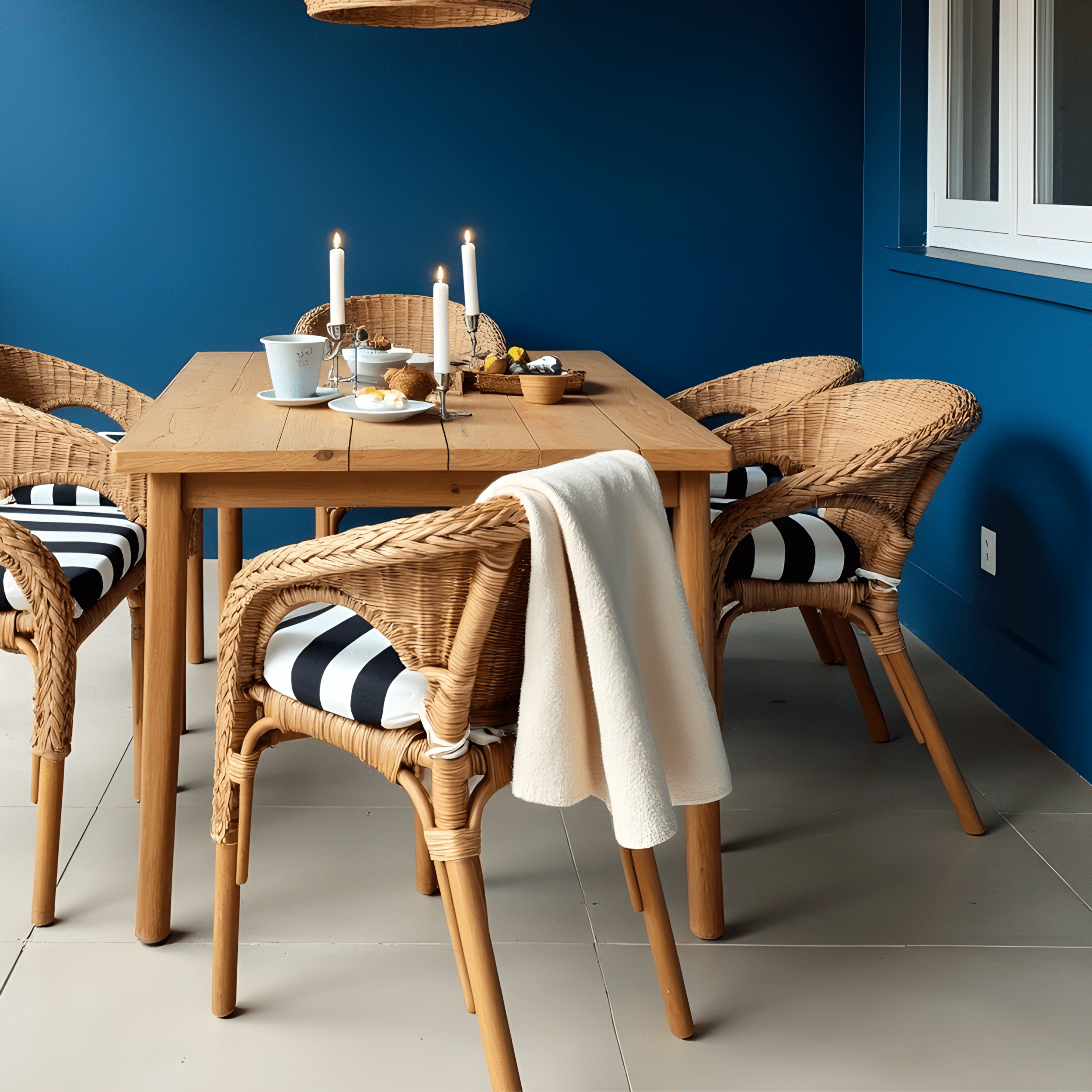 Rockin Cushions IKEA Outdoor Slipcovers Set of 2, Black Stripe U-Shape Outdoor Chair Pad, Removable Covers