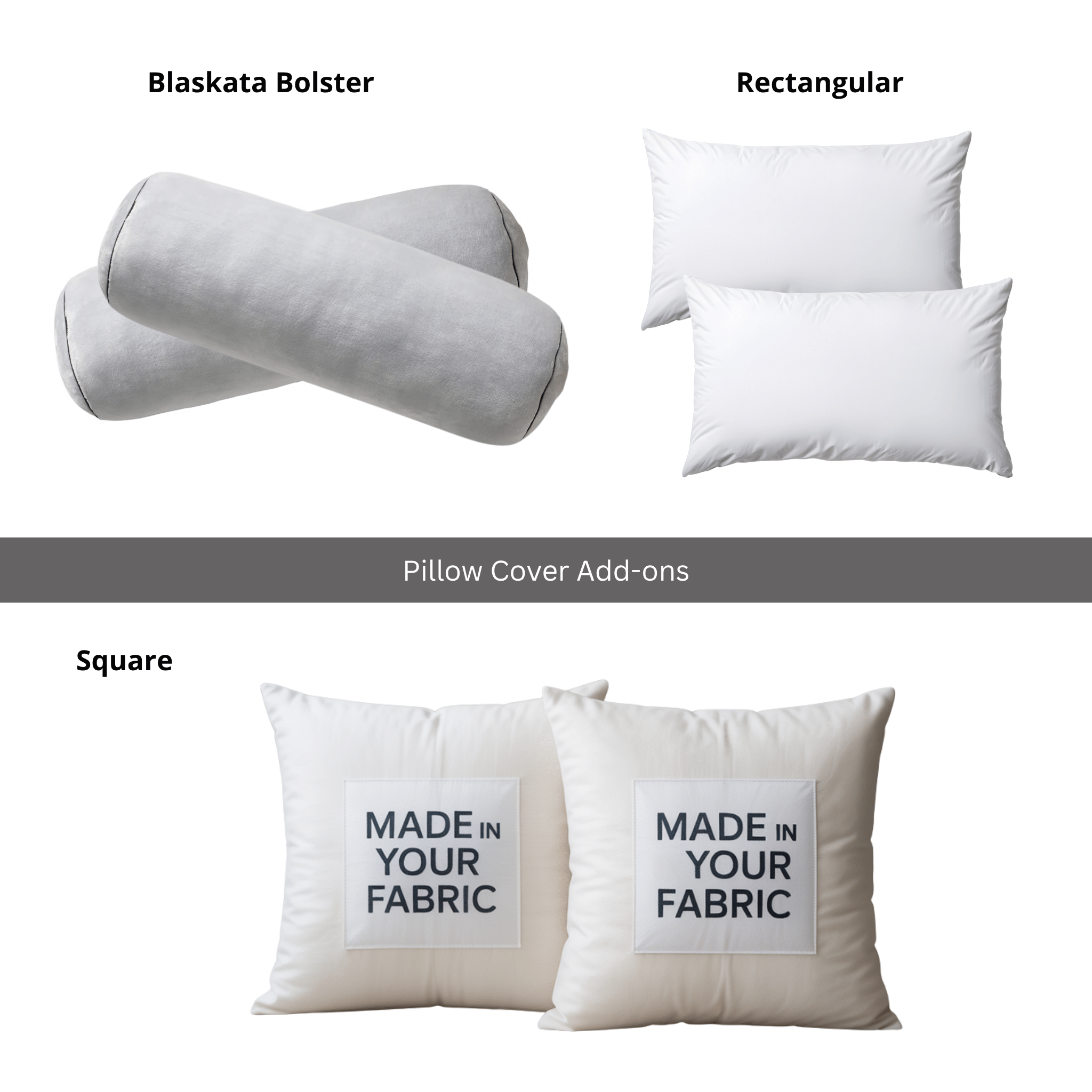 Rockin Cushions IKEA Outdoor Slipcovers Set of 2, Blue Rain Square Outdoor Chair Pad, Removable Covers