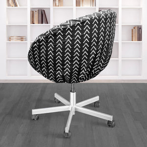 Rockin Cushions IKEA Skruvsta Boho Mudcloth Black Arrow IKEA SKRUVSTA Chair Slip Cover