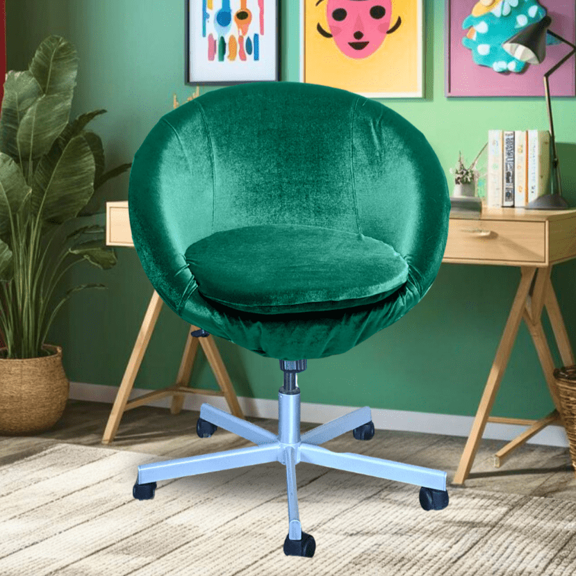 Rockin Cushions IKEA Skruvsta Forest Green Velvet Slip Cover, Compatible with IKEA SKRUVSTA