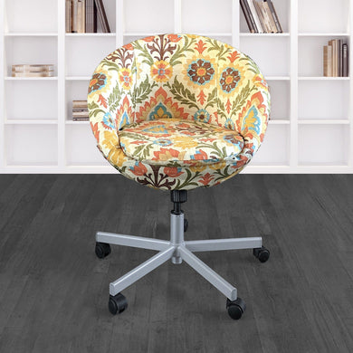 Rockin Cushions IKEA Skruvsta IKEA Floral SKRUVSTA Chair Slip Cover, Santa Maria Adobe