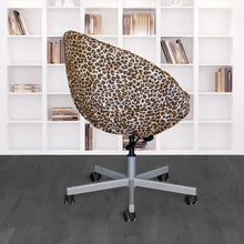 Load image into Gallery viewer, Rockin Cushions IKEA Skruvsta IKEA SKRUVSTA Chair Slip Cover, Leopard Cheetah Brown
