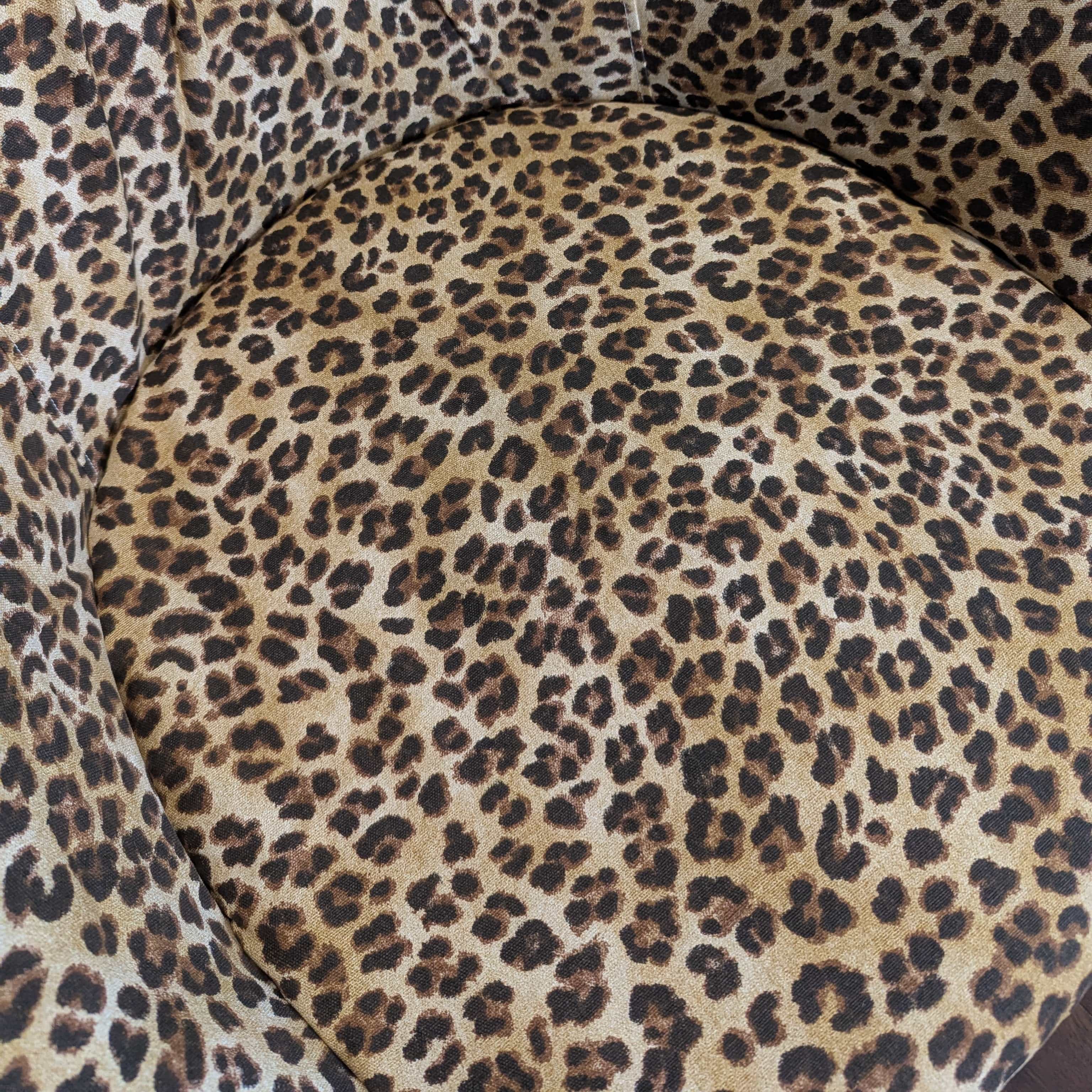 Rockin Cushions IKEA Skruvsta Leopard Cheetah Brown Slip Cover, Compatible with IKEA SKRUVSTA
