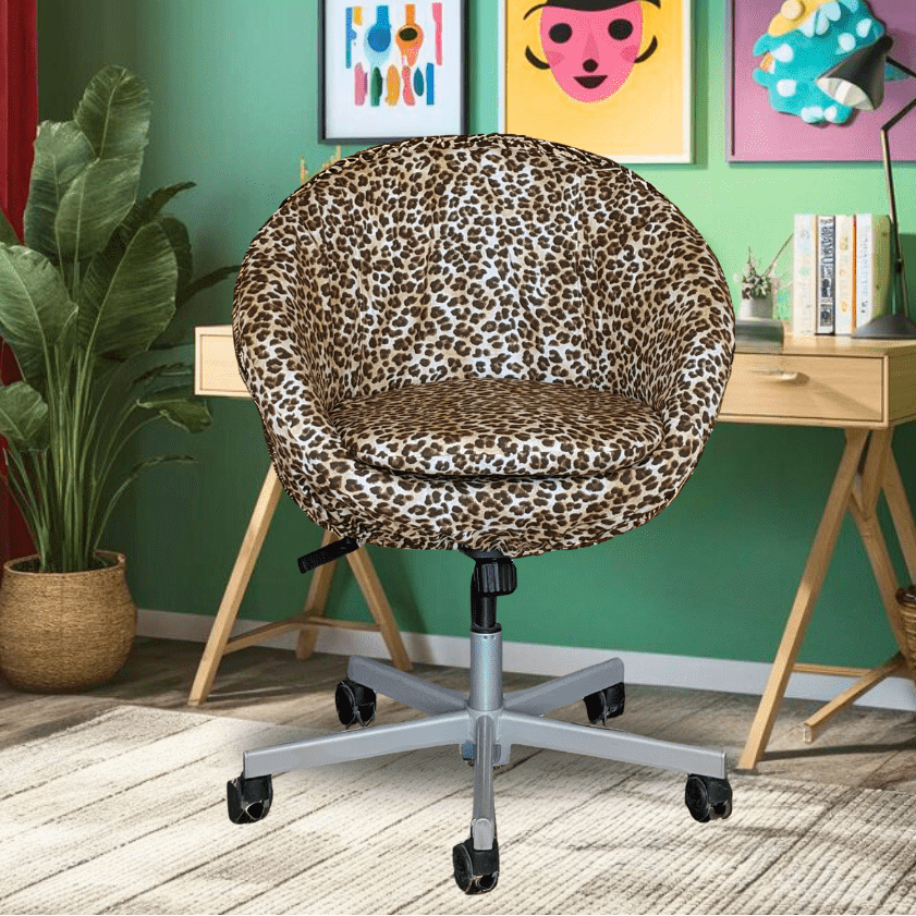 Rockin Cushions IKEA Skruvsta Leopard Cheetah Brown Slip Cover, Compatible with IKEA SKRUVSTA