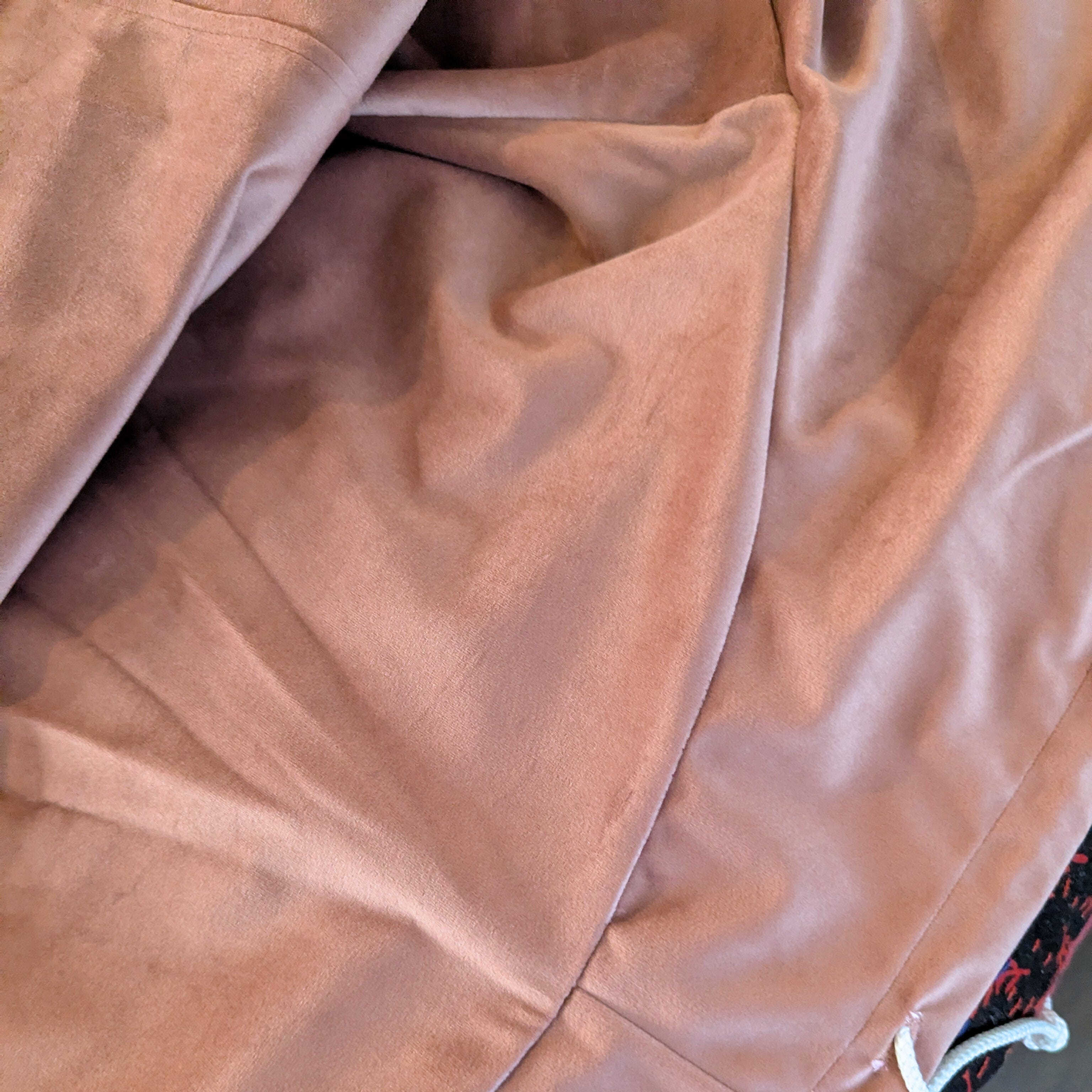 Rockin Cushions IKEA Skruvsta Velvet Blush Pink Slip Cover, Compatible with IKEA SKRUVSTA