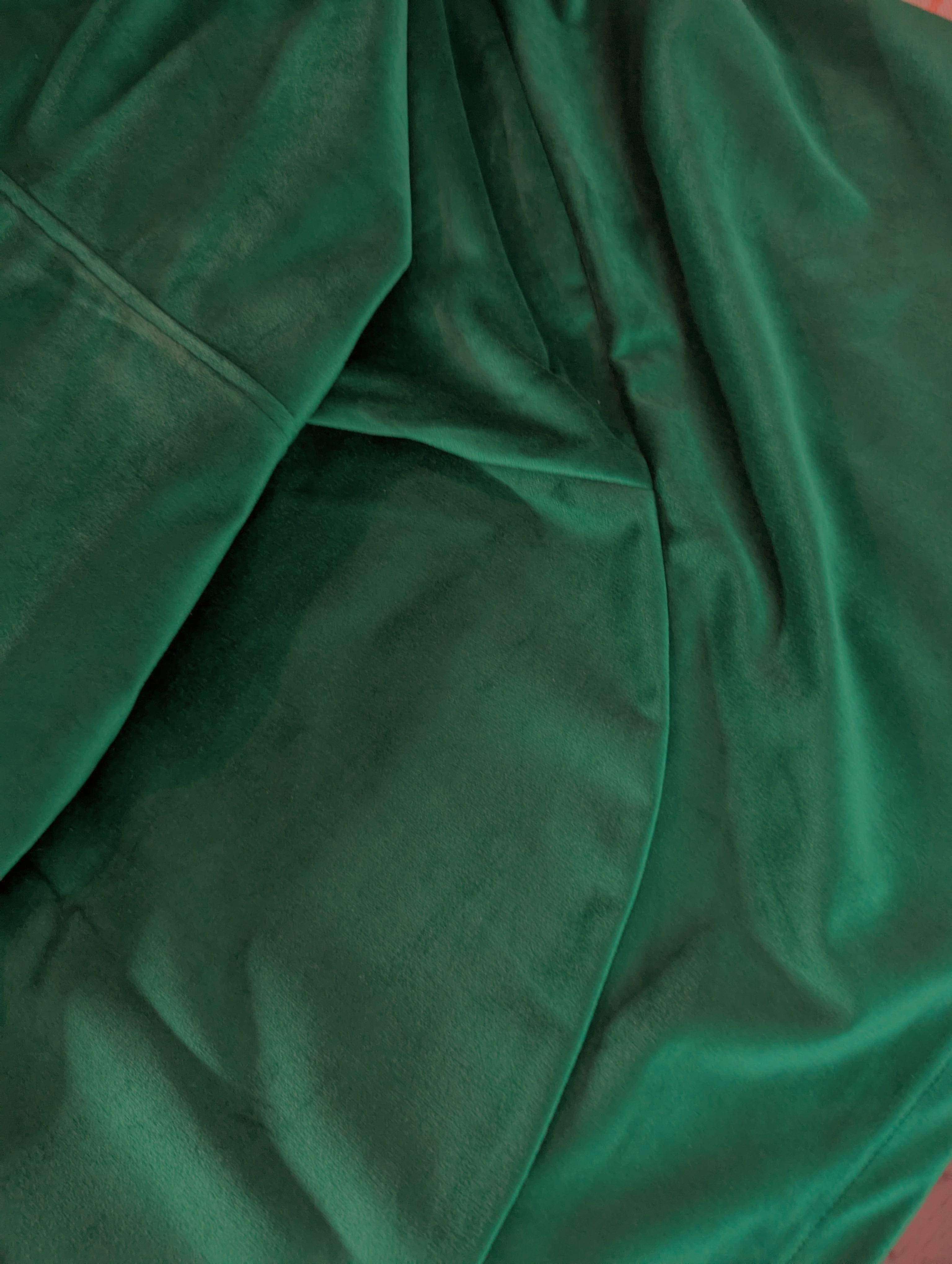 Rockin Cushions Office_Chair_Cover Dark Green Velvet Slipcover, Compatible with IKEA Skruvsta Chair – Luxe, Durable, and Custom-Fit