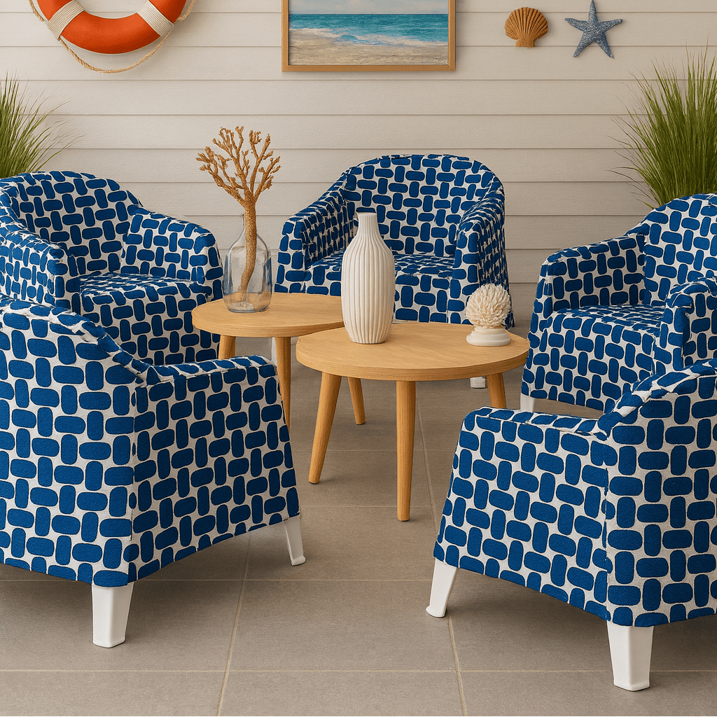 Rockin Cushions Outdoor_Seating Custom IKEA Skarpo Chair Slipcover – Made to Order in Your Choice of Fabric