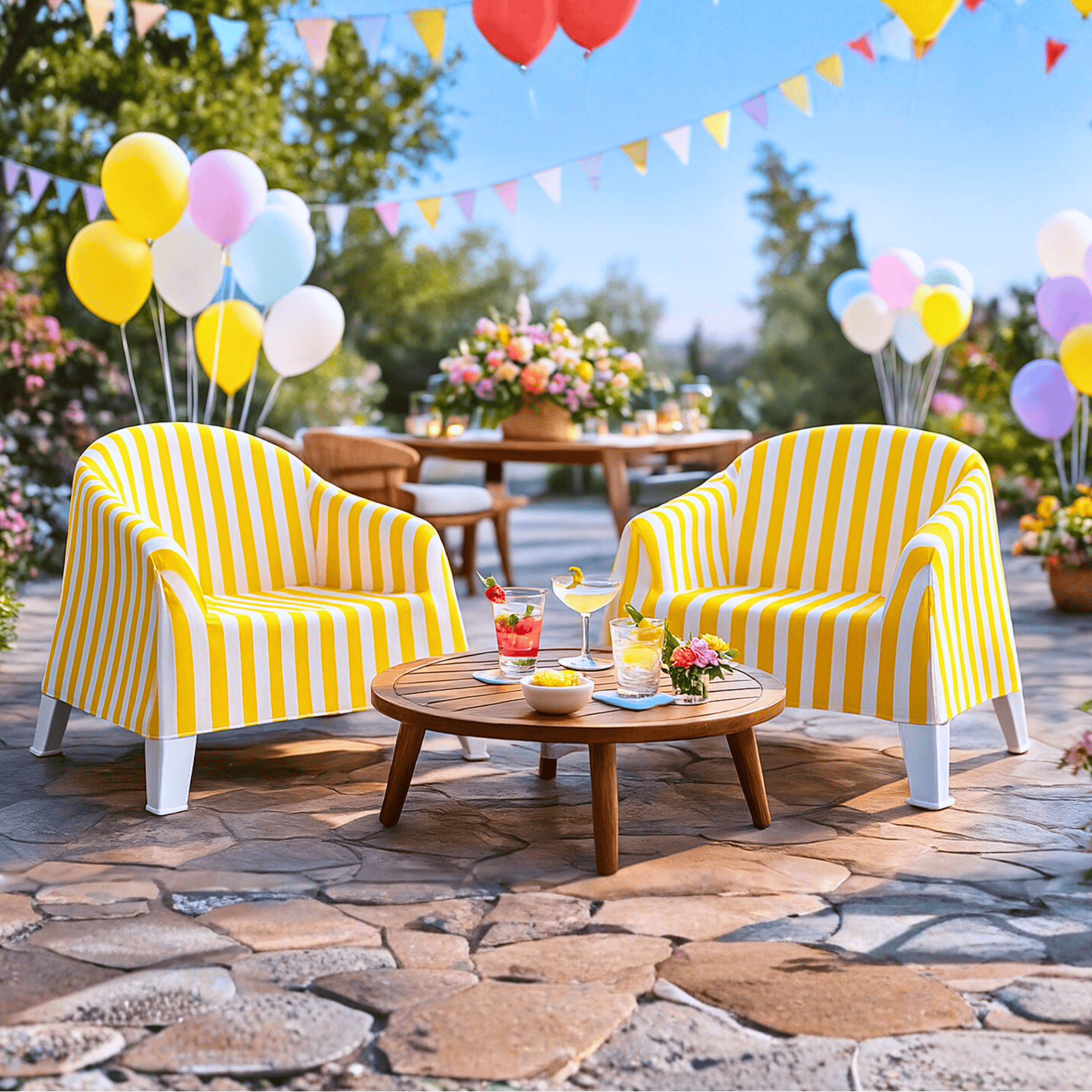 Rockin Cushions Outdoor_Seating Custom IKEA Skarpo Chair Slipcover – Made to Order in Your Choice of Fabric