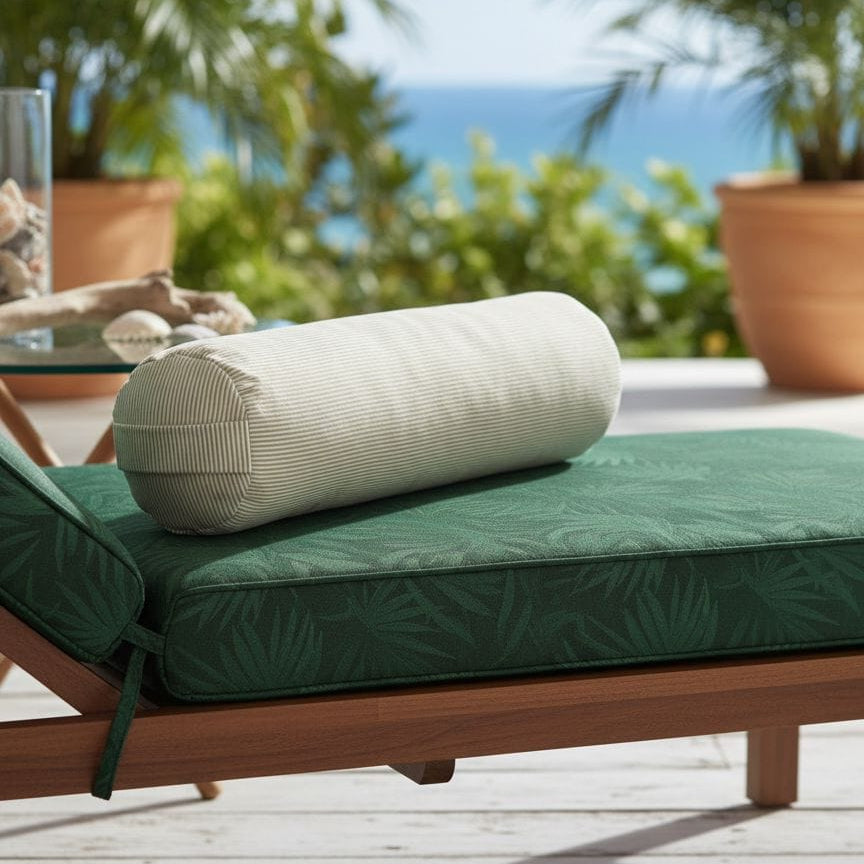 Rockin Cushions Pillow_Covers Design Your Own - Pair of IKEA Blaskata & Vankrets Bolster Cushion Covers, Made in Your Choice of Fabric