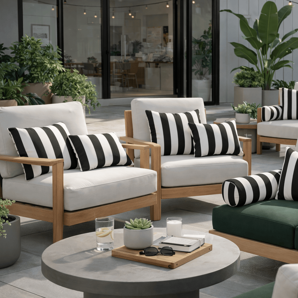 Rockin Cushions Pillow_Covers Designer Styling Pillow Bundle – Custom Square, Lumbar & Bolster Covers, Compatible with IKEA Blåskata & Vankrets