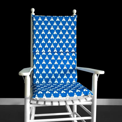 Rockin Cushions Rocking Chair Cushion Cobalt Blue Tee Pee Wig Wam Rocking Chair Cushion And Pads