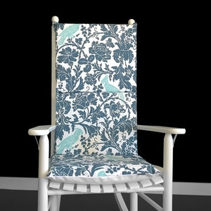 Rockin Cushions Rocking Chair Cushion Cockatoo Flowers Rocking Chair Cover With Pads