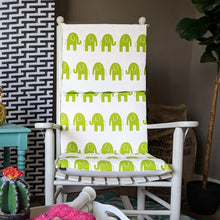 Load image into Gallery viewer, Rockin Cushions Rocking Chair Cushion Elephant Nursery Rocking Chair Cushion