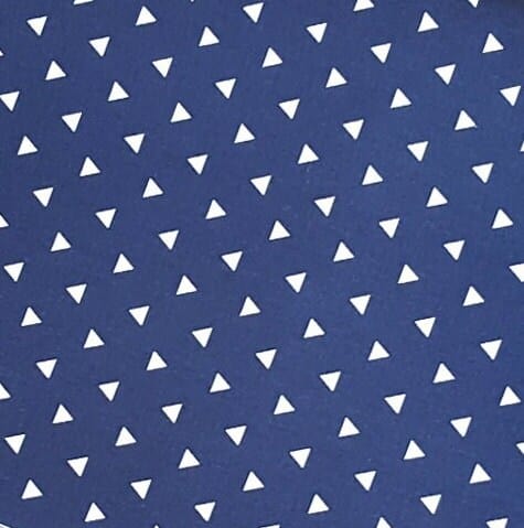 Rockin Cushions Rocking Chair Cushion Indigo Navy Blue Triangles Rocking Chair Cushion