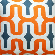 Load image into Gallery viewer, Rockin Cushions Rocking Chair Cushion Orange Pattern Rocking Chair Cushion