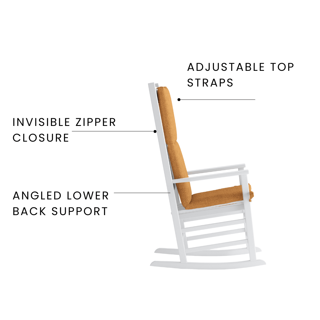 Rockin Cushions Rocking Chair Cushion Rocking Chair Cushion Sets — Bulk Clearance Lot, 100 Units (Assorted Designs)