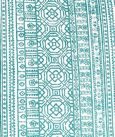 Rockin Cushions Rocking Chair Cushion Turquoise Blue Indian Style Rocking Chair Cushion