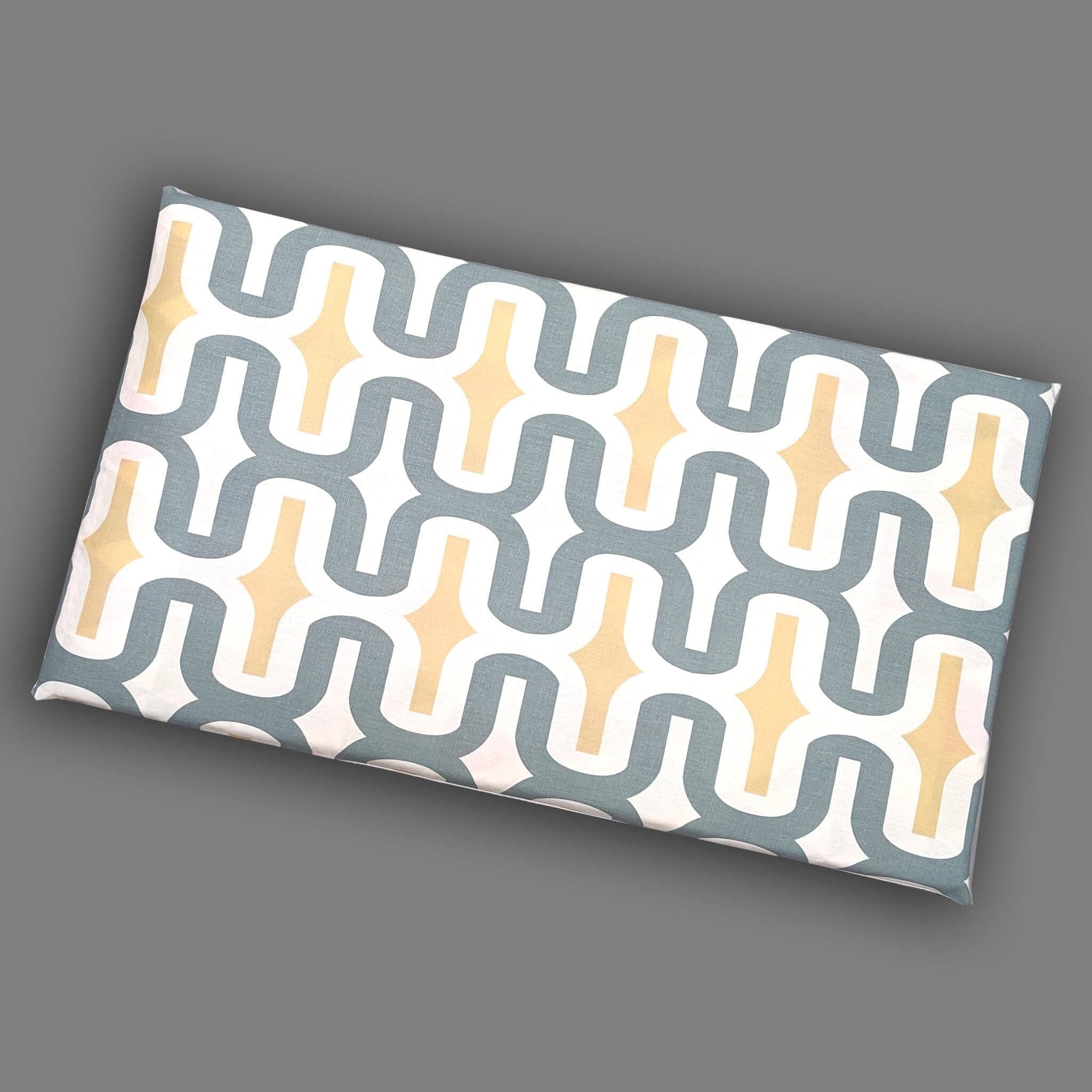 Rockin Cushions SALE IKEA Bankkamrat, Hemmahos, Stuva Bench Pad Cover  Retro Pattern, Gray, Yellow White