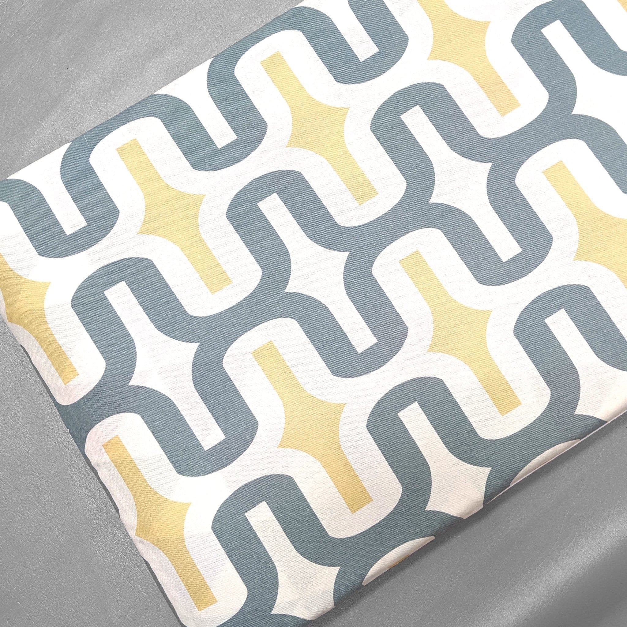 Rockin Cushions SALE IKEA Bankkamrat, Hemmahos, Stuva Bench Pad Cover  Retro Pattern, Gray, Yellow White