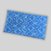 Load image into Gallery viewer, Rockin Cushions SALE IKEA Bankkamrat, Hemmahos, Stuva Bench Pad Cover  Shibori Diamond Denim Blue Print