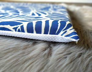 Rockin Cushions SALE IKEA Bankkamrat, Hemmahos, Stuva Bench Pad Cover  Tropical Blue Palm Leaves