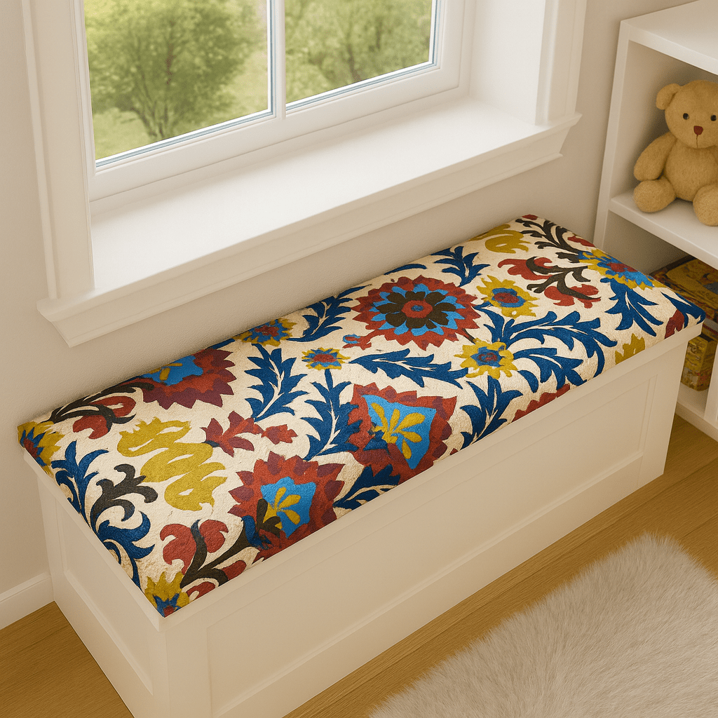 Rockin Cushions SALE Santa Maria Gem Slipcover for IKEA Bench Pad